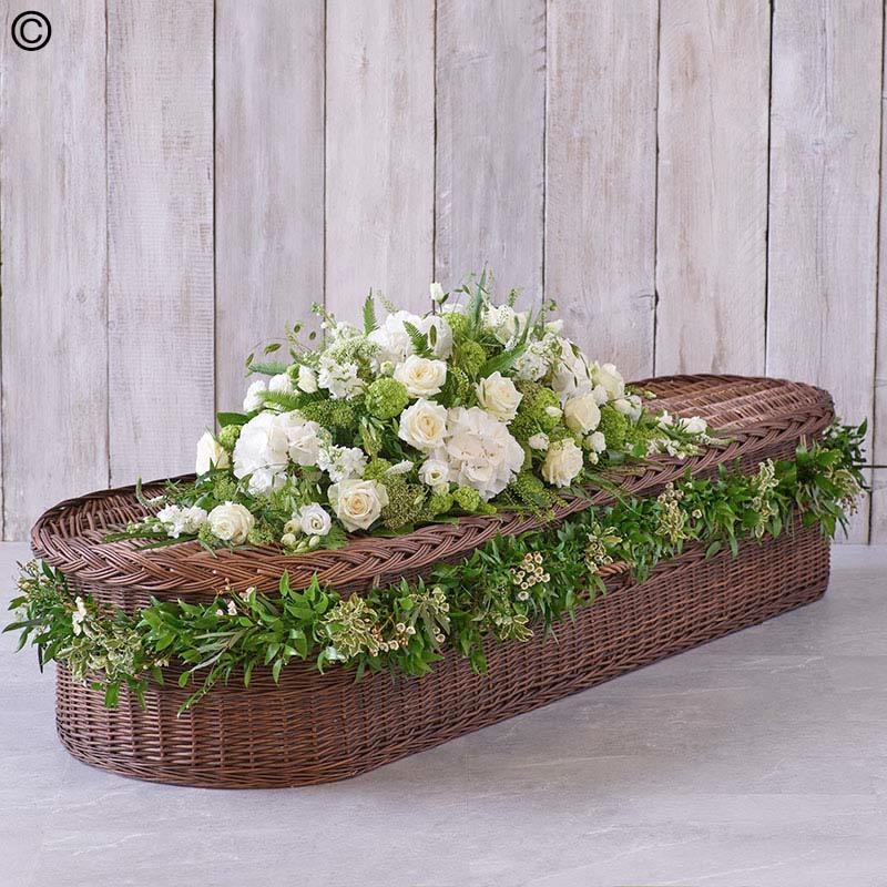 All lily casket spray delivery 